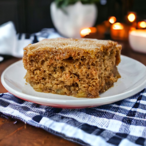 Cinnamon Sugar Apple Cake - This Old Baker