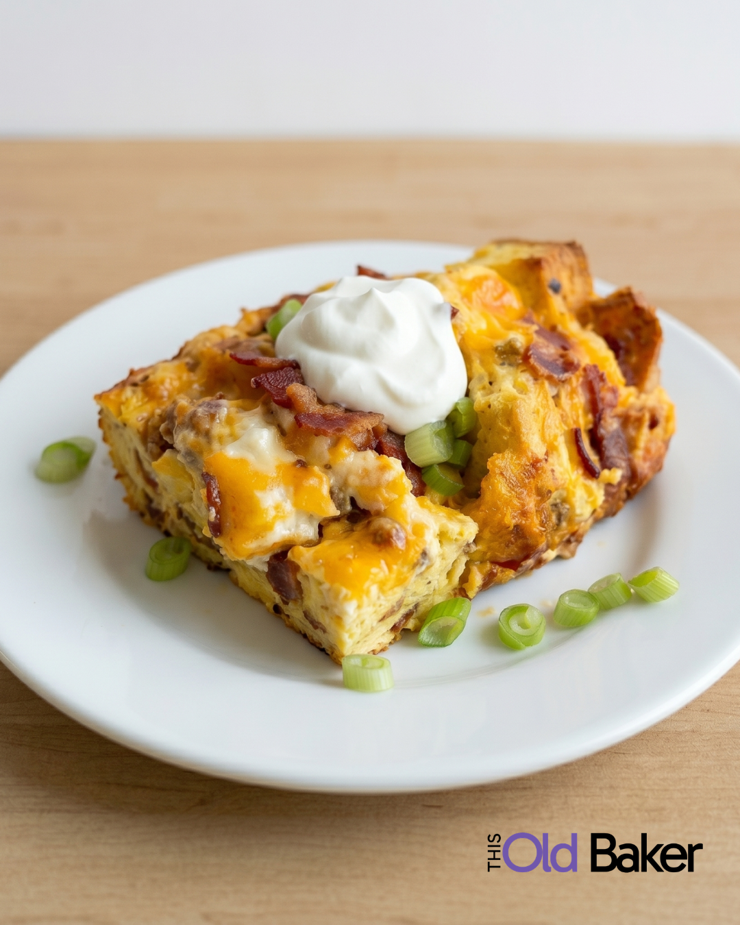 Everything Bagel Breakfast Casserole