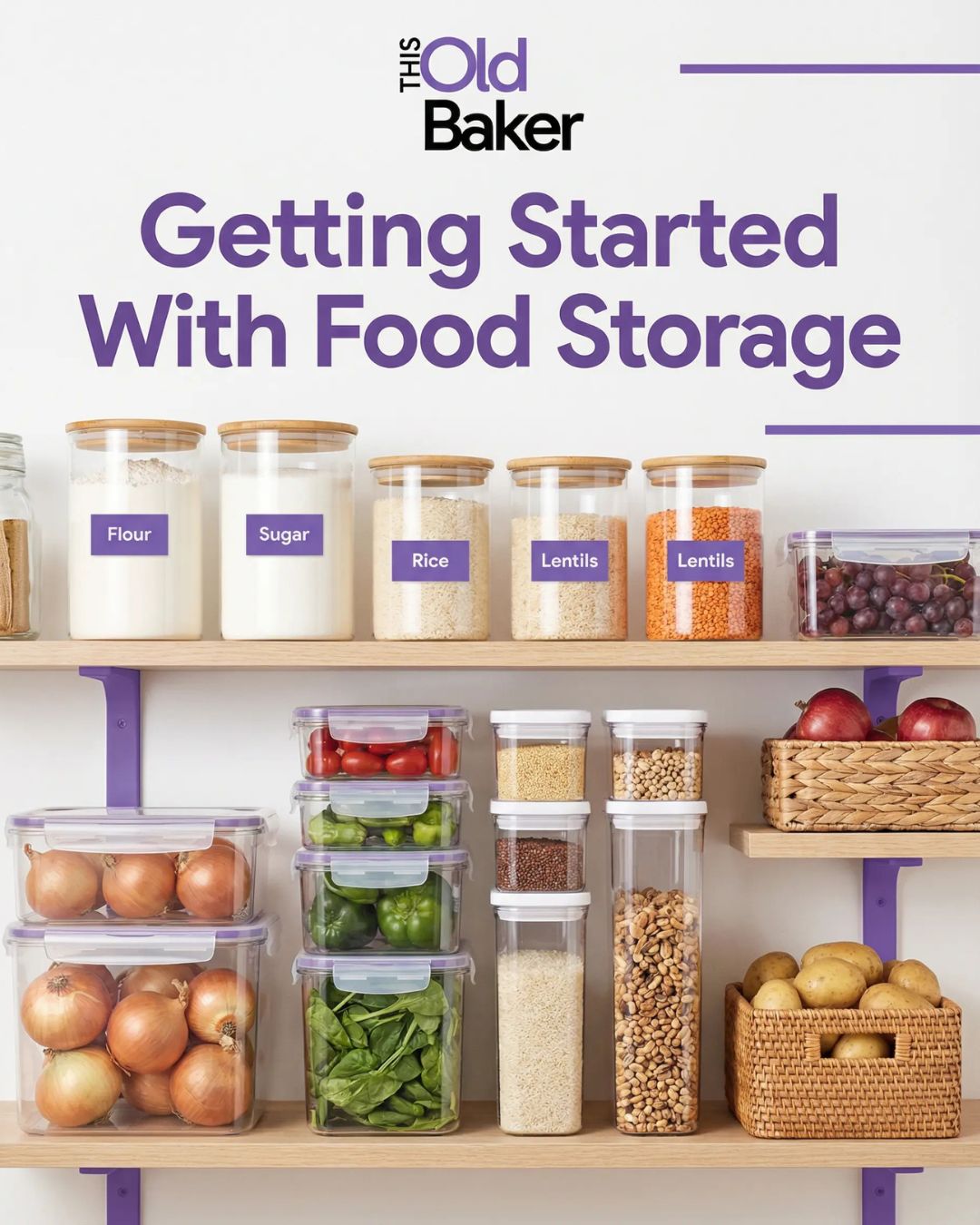 Getting Started With Food Storage 1 Getting Started With Food Storage