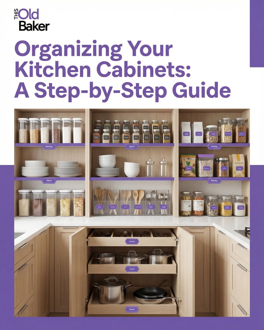 Organizing Your Kitchen Cabinets