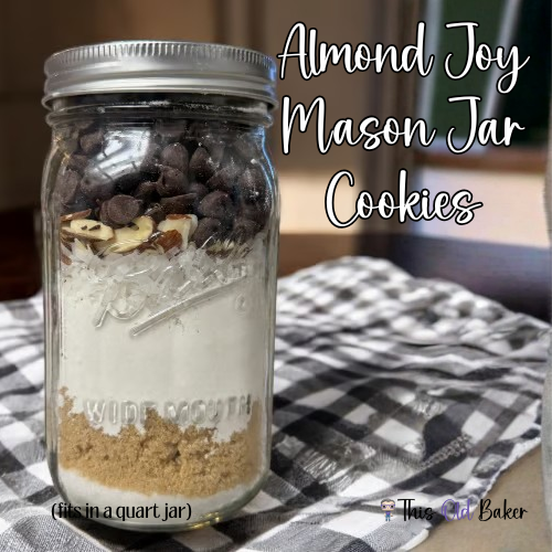 Almond Joy Mason Jar Cookies