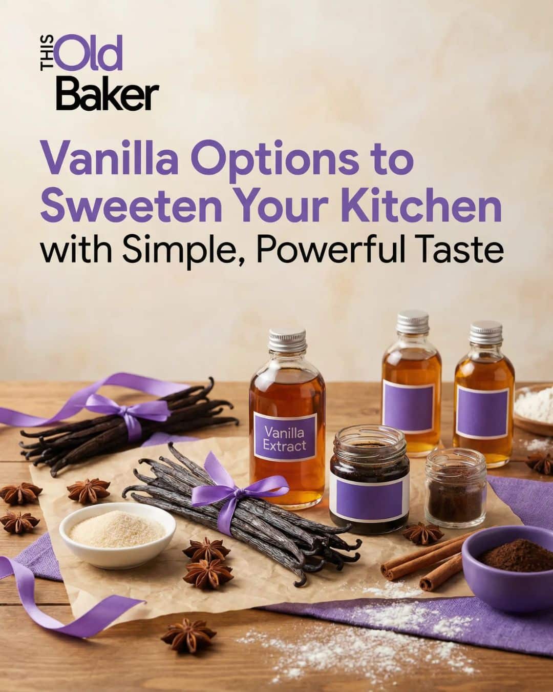 Vanilla Options to Sweeten Your Kitchen with Simple, Powerful Taste