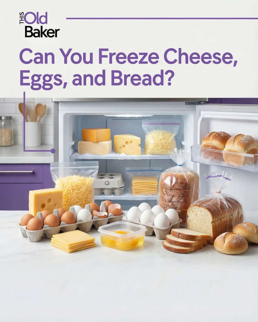 Can You Freeze Cheese, Eggs, and Bread?