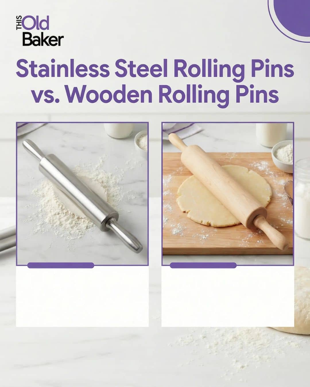 Stainless Steel Rolling Pins vs. Wooden Rolling Pins