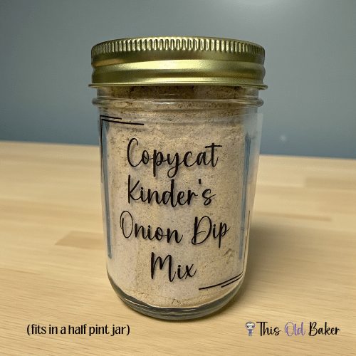 Copycat Kinder’s Onion Dip Mix