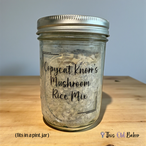 Copycat Knorr’s Mushroom Rice Mix