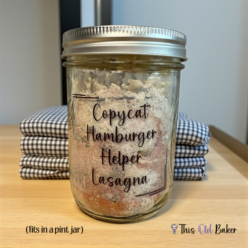 Copycat Hamburger Helper Lasagna Mix