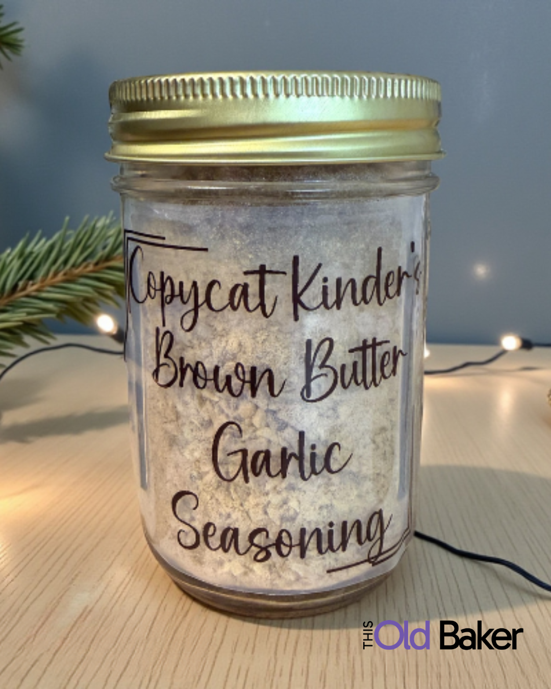 Copycat Kinder’s Brown Butter Garlic Seasoning