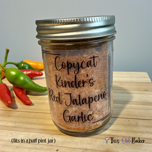 Copycat Kinder’s Red Jalapeno Garlic