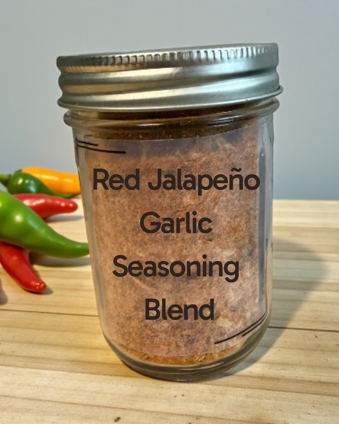 Red Jalapeño Garlic Seasoning Blend