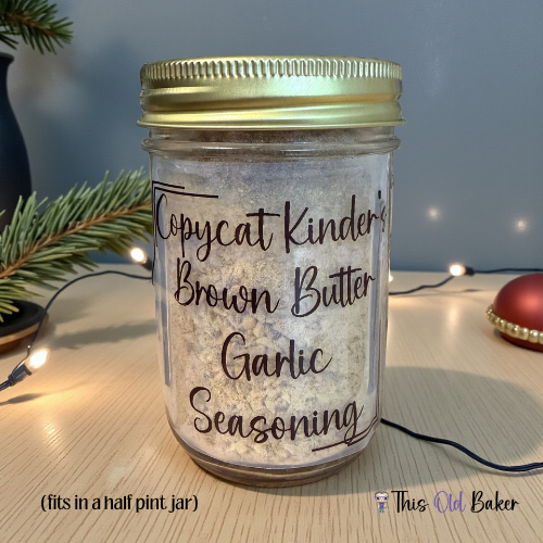 Copycat Kinder’s Brown Butter Garlic Seasoning