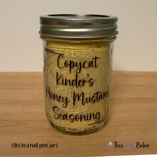 Copycat Kinder’s Honey Mustard Seasoning