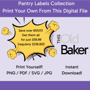 All Pantry Labels Collection | Digital Files