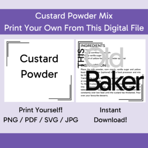 Custard Powder | Digital Files