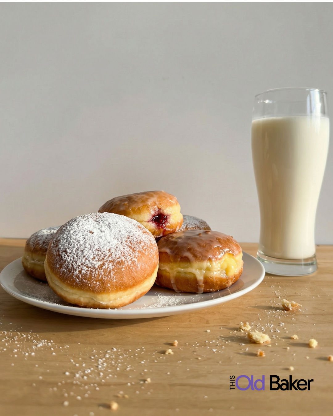 Homemade Paczki (Polish Pastry) 6 Homemade Paczki (Polish Pastry)