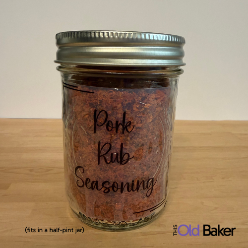 Pork Rub Seasoning