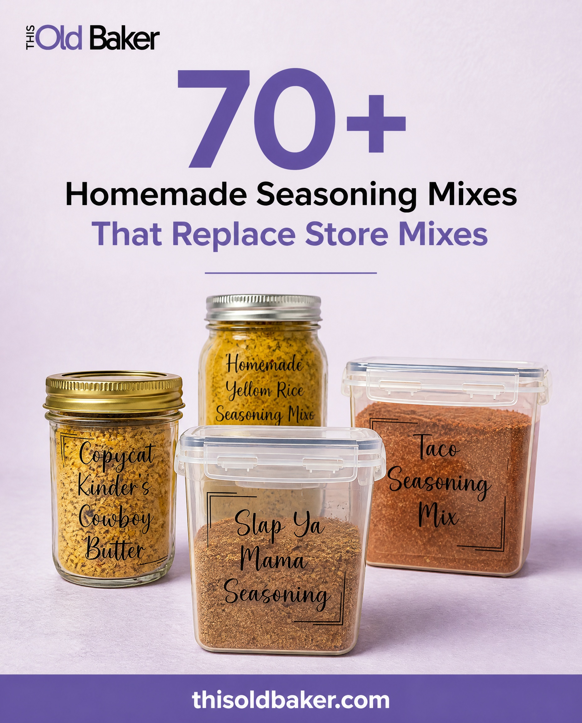 70+ Homemade Seasoning Mixes That Replace Store Packets 5 70+ Homemade Seasoning Mixes That Replace Store Packets