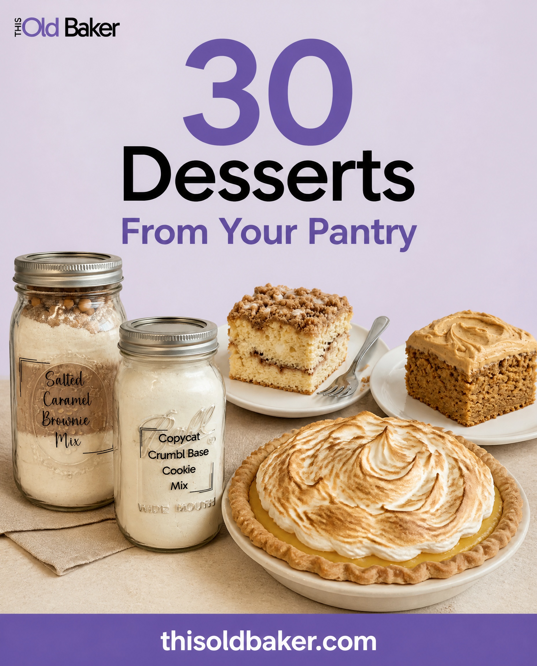 30+ Desserts from Your Pantry