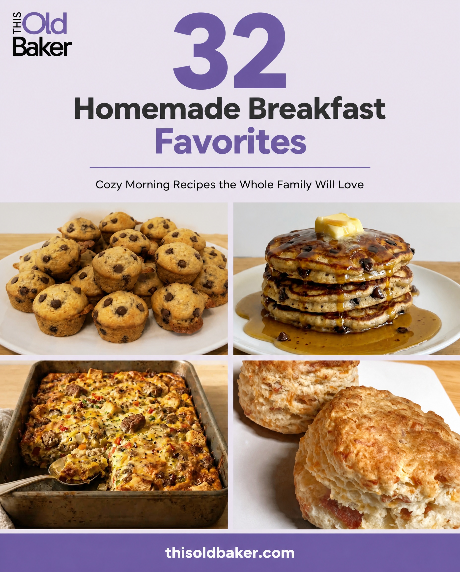 32 Homemade Breakfast Favorites (Skip the Box Mix) 5 32 Homemade Breakfast Favorites (Skip the Box Mix)