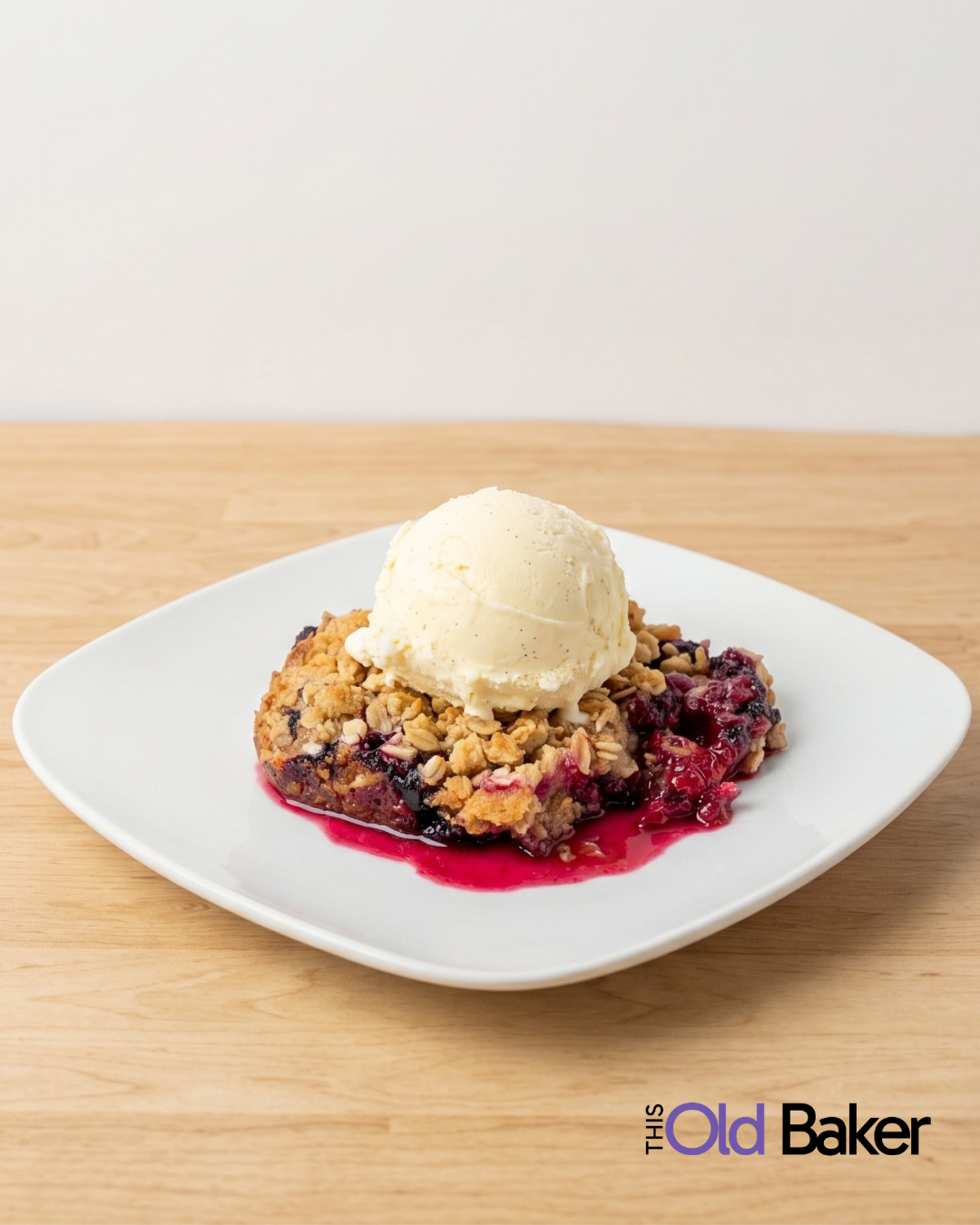 Easy Blackberry Crumble 3 Easy Blackberry Crumble