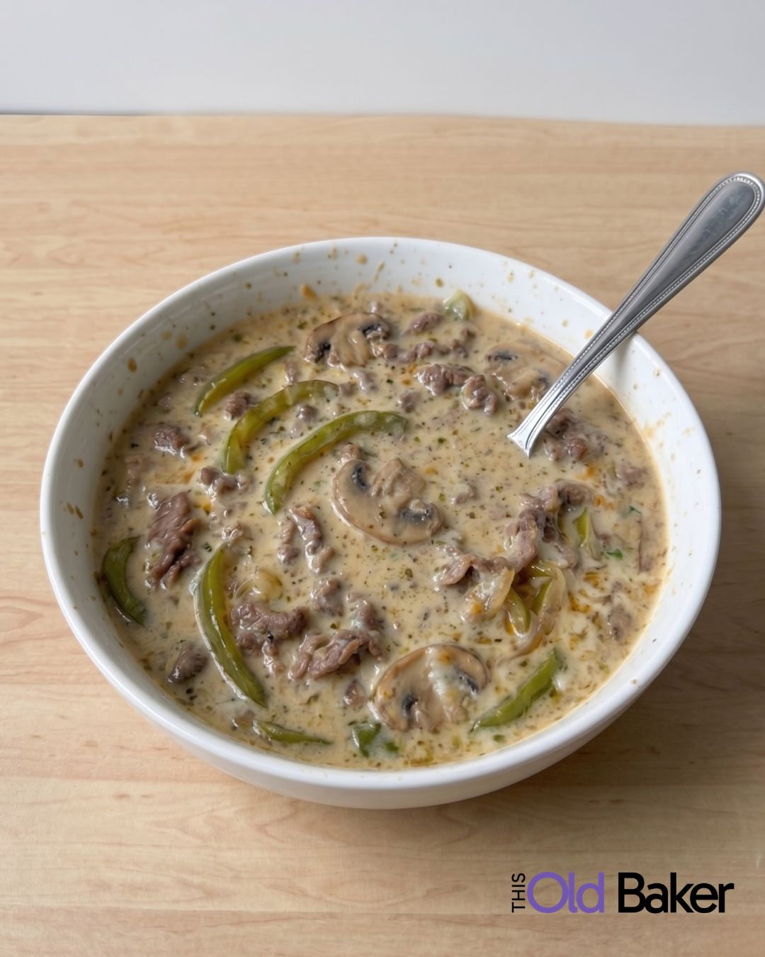 Philly Cheesesteak Soup 1 Philly Cheesesteak Soup