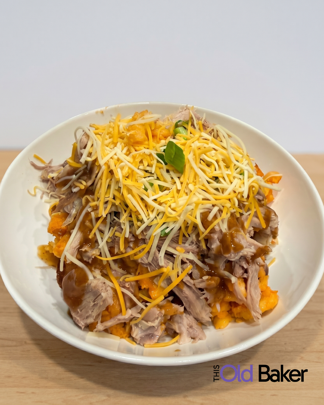 Pulled Pork Cornbread Bowl 2 Pulled Pork Cornbread Bowl