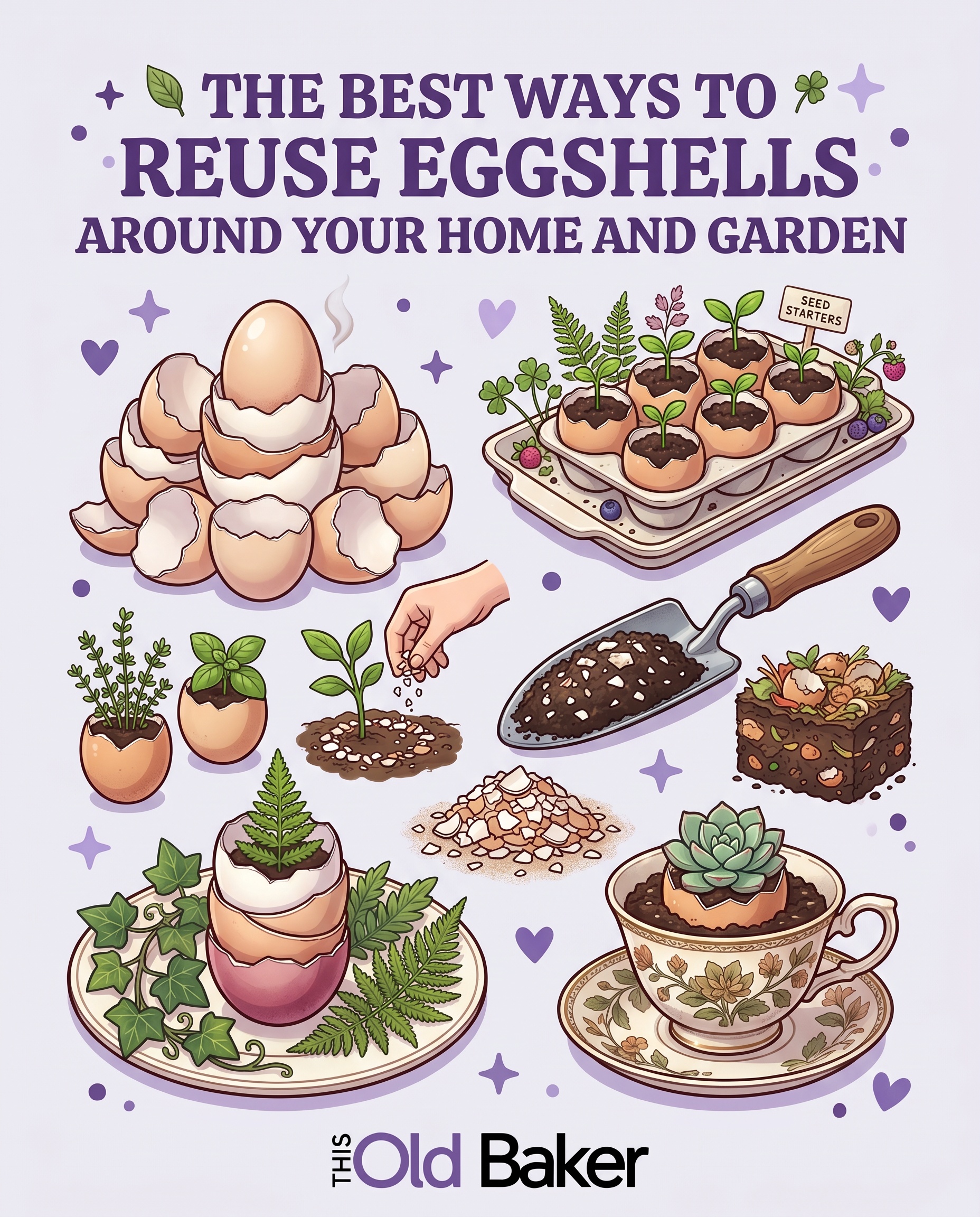 The Best Ways to Reuse Eggshells Around Your Home and Garden 1 eggshells breakfast style 1