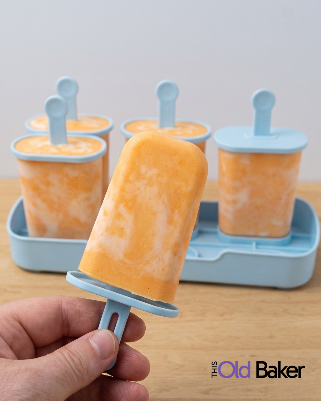 Tang Creamsicle Popsicles – Creamy Orange Popsicles with 4 Ingredients