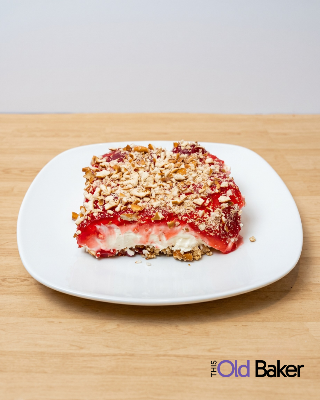 Strawberry Pretzel Cheesecake 2 Strawberry Pretzel Cheesecake