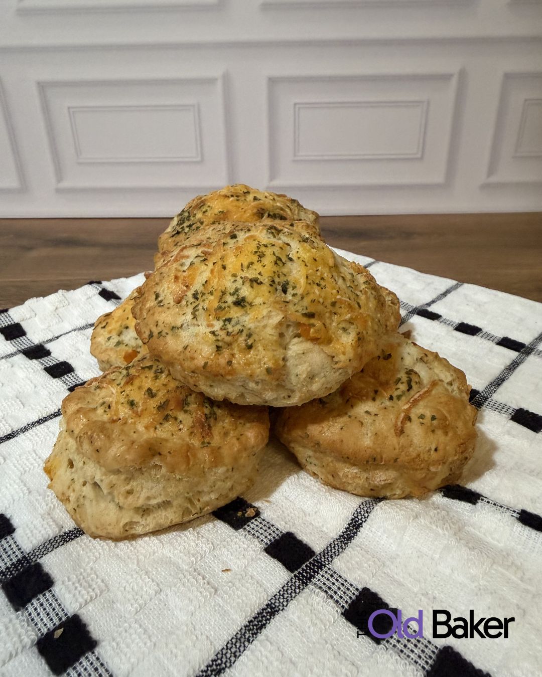 Cheddar Herb Drop Biscuits