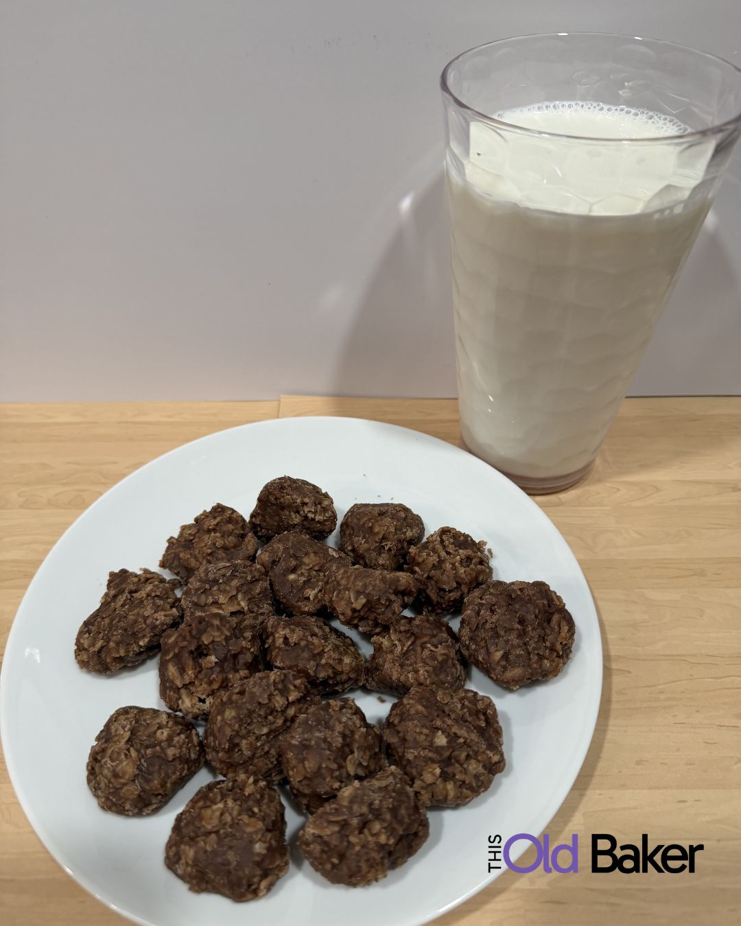 Peanut Butter Fudge No-Bake Cookies